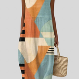 Iris™ Geometrikus Midi Ruha