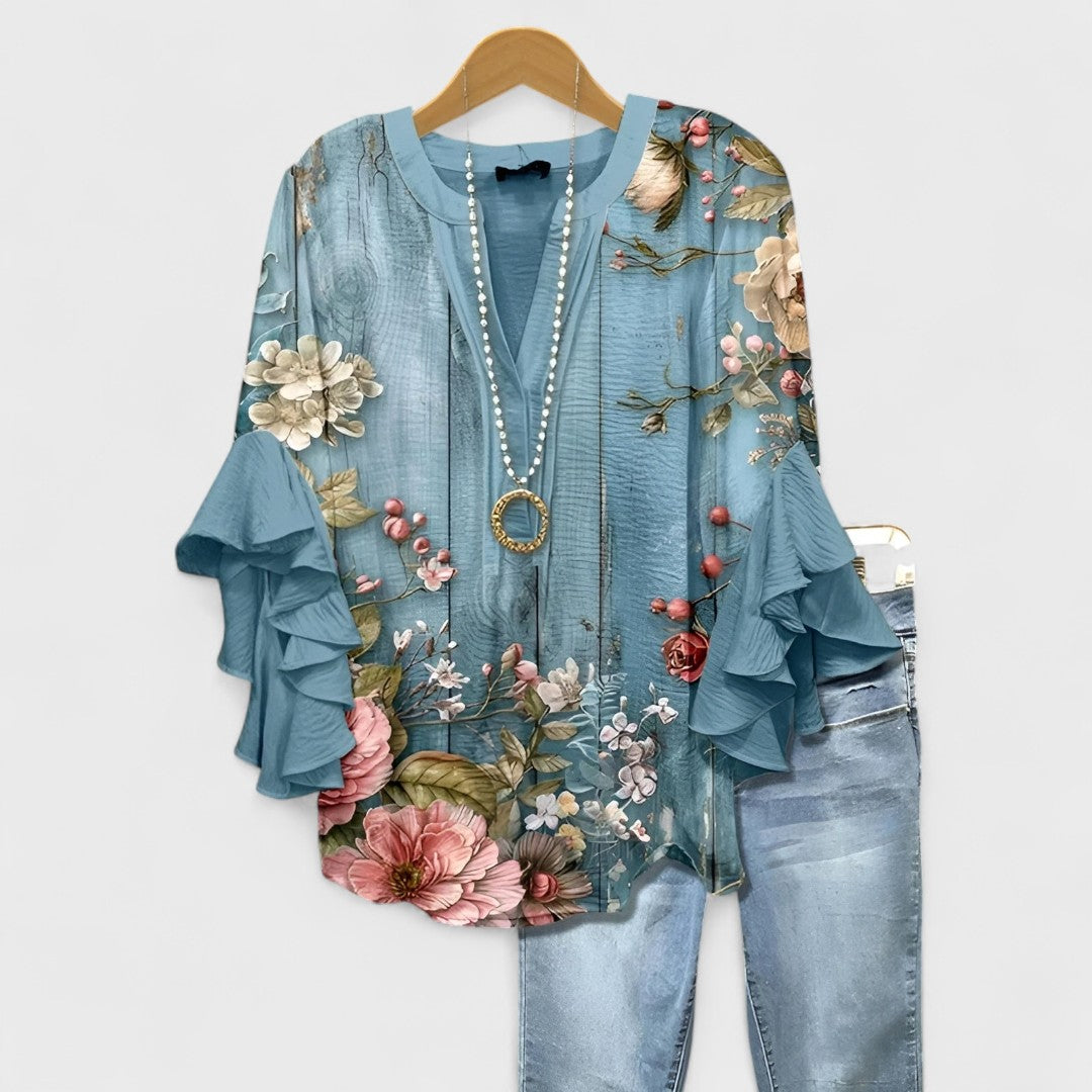 Elizabeth - Nyári Casual Blúz