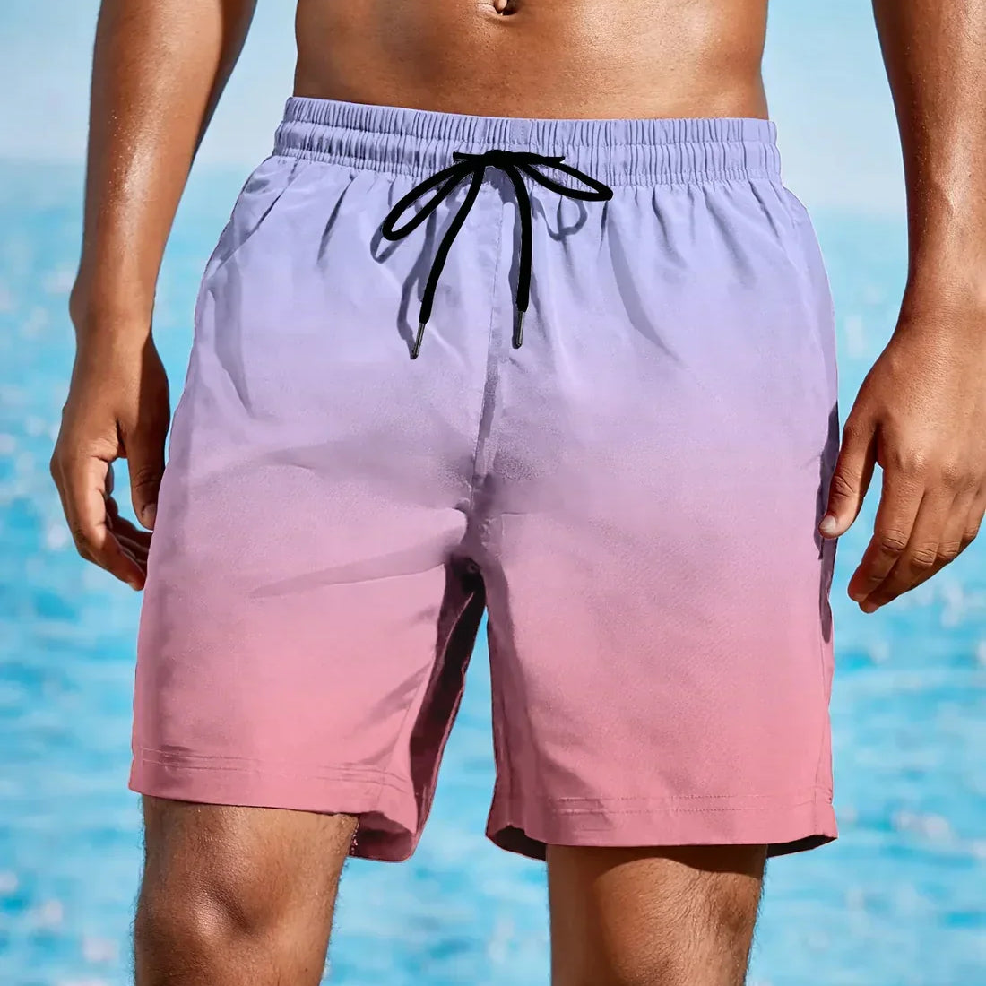 Színátmenetes strandshorts