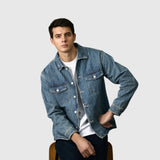 Férfi farmerdzseki