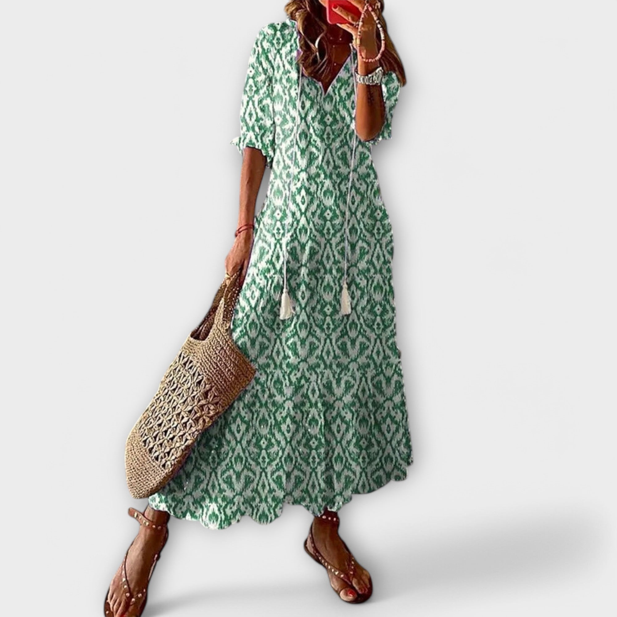 Betina - Boho Maxi Ruha